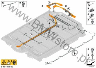 Wiązka przew. akum. wysokonap. dla BMW i iX I20 LCI SAV iX xDrive60 XE2 ECE