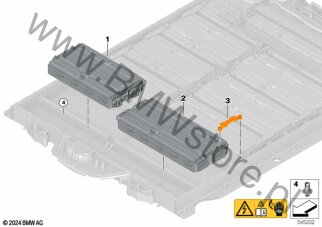 Moduł akum. wysokonap. dla BMW i iX I20 LCI SAV iX xDrive60 XE2 ECE