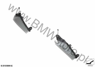 Lampy kierunkowskazów LED, przednie dla BMW K08 C 400 GT 25 ECE