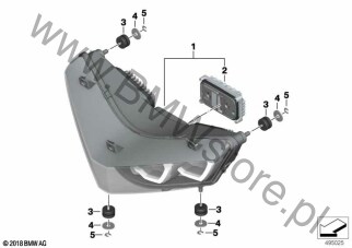 Reflektor LED dla BMW K08 C 400 GT 21 USA