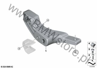 Adapter kierunkowskazu diodowego tył dla BMW KR3 R 12 USA
