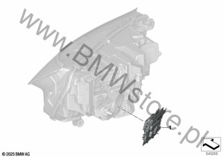 Elem. pojedyncze reflektora elektronika dla BMW i iX I20 LCI SAV iX xDrive60 XE2 ECE