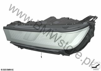 Reflektor dla BMW i iX I20 LCI SAV iX xDrive60 XE2 ECE