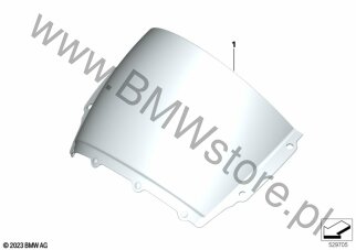 Szyba przyciemniana (77 33 8829979) na diagramie Szyba przyciemniana dla BMW K66  M 1000 RR 23  ECE