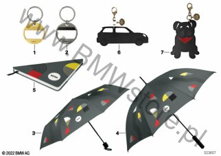 MINI Umbrella Walking Stick Graphic (80 23 5A51698) na diagramie MINI Collection - Accessories 2022