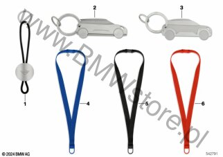 MINI Lanyard Ribbon (80 27 5B32118) na diagramie MINI Collection - Schlüsselanhänger 2024