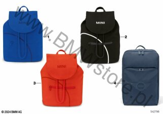 MINI Backpack Soft Wing Logo (80 22 5B320D7) na diagramie MINI Collection - Rucksäcke 2024