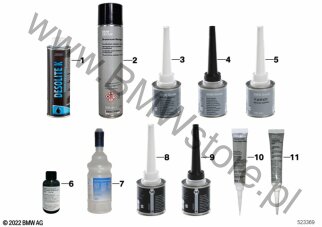 Turbosprężarka Additiv na diagramie Dodatki 
