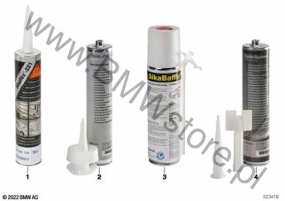 Sikaflex 221 (81 22 9407533) na diagramie Masy uszczelniające