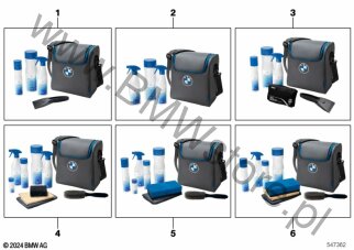 BMW Welcome Package (83 12 5B54108) na diagramie Zest. śr. pielęgnacyjnych