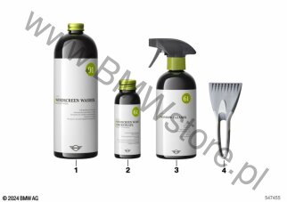 Skrobaczka do szyb, mała (83 12 5B542A2) na diagramie Czyszczenie szyb